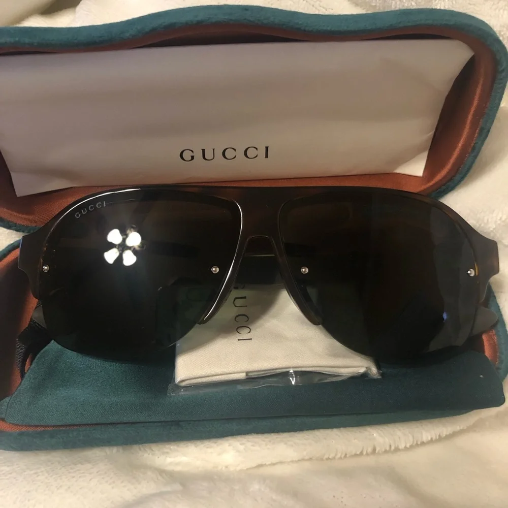 Gucci 59mm Aviator Sunglasses